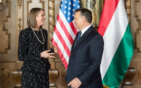 Orbán Viktor fogadta az amerikai nagykövetet