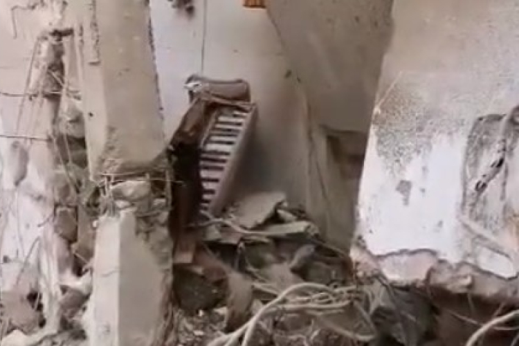 Videó Törökországból - Így jelez a magyar keresőkutya, ha talált valakit a romok alatt